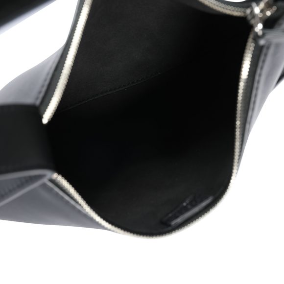 The Row Black Calfskin Leather Half Moon Bag - Picture 6 of 7